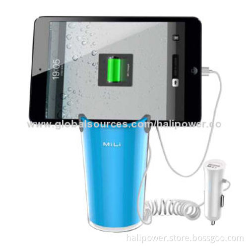 Universal Holder Car Charger for Gift Market with 5V DC/2.4A Output
